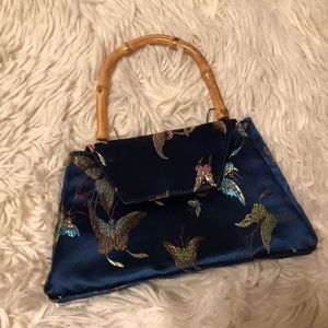 Small Satin Butterfly Purse